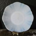 Vintage Macbeth-Evans Sweetheart Monax Opalescent Milk Glass Plate 12" c 1930