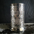 Vintage Webster-Wilcox Openwork Silverplate Worcestershire Condiment Holder #151
