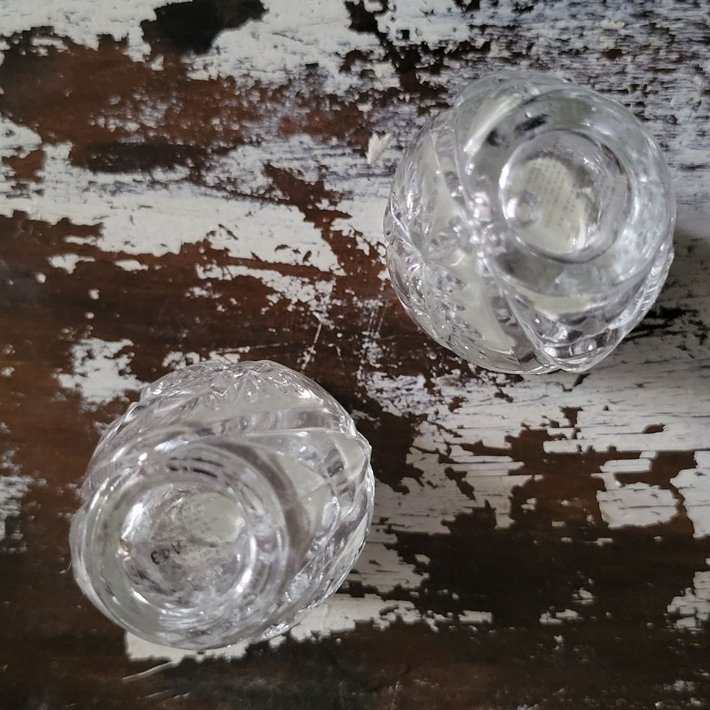 Vtg Ralph Lauren Safari Climate Response Bottles Silver-Tone Lids Set Of 2 Empty