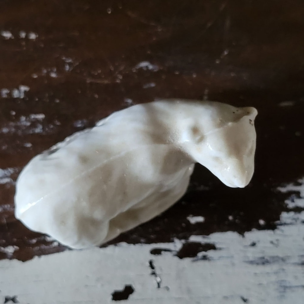 Vintage Wade Whimsies Polar Bear Figurine Red Rose Tea Company England