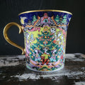 Vtg Bjorn Wiinblad Rosenthal Studio-Line Christmas Mug 1998 O Tannenbaum