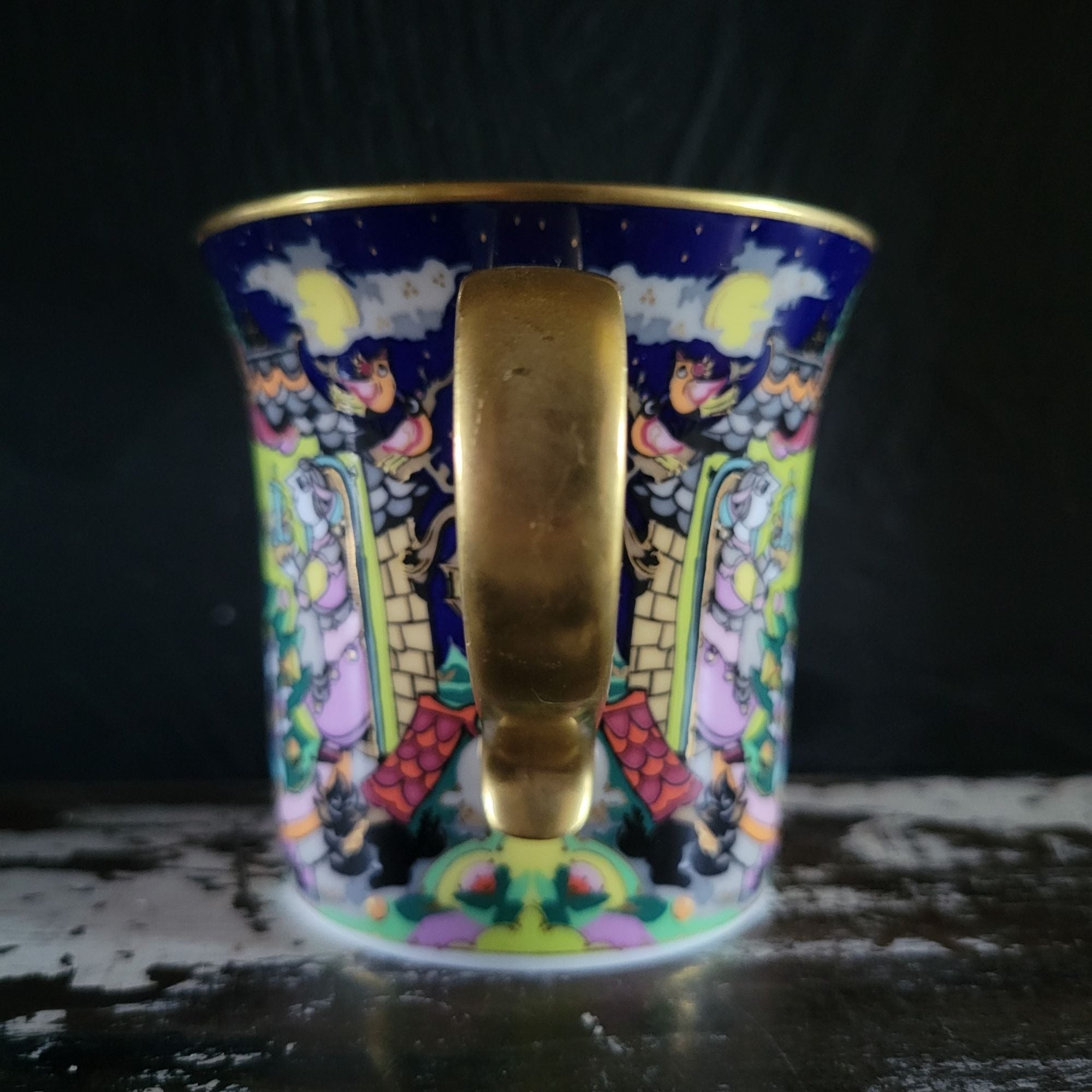 Vtg Bjorn Wiinblad Rosenthal Studio-Line Christmas Mug 1998 O Tannenbaum