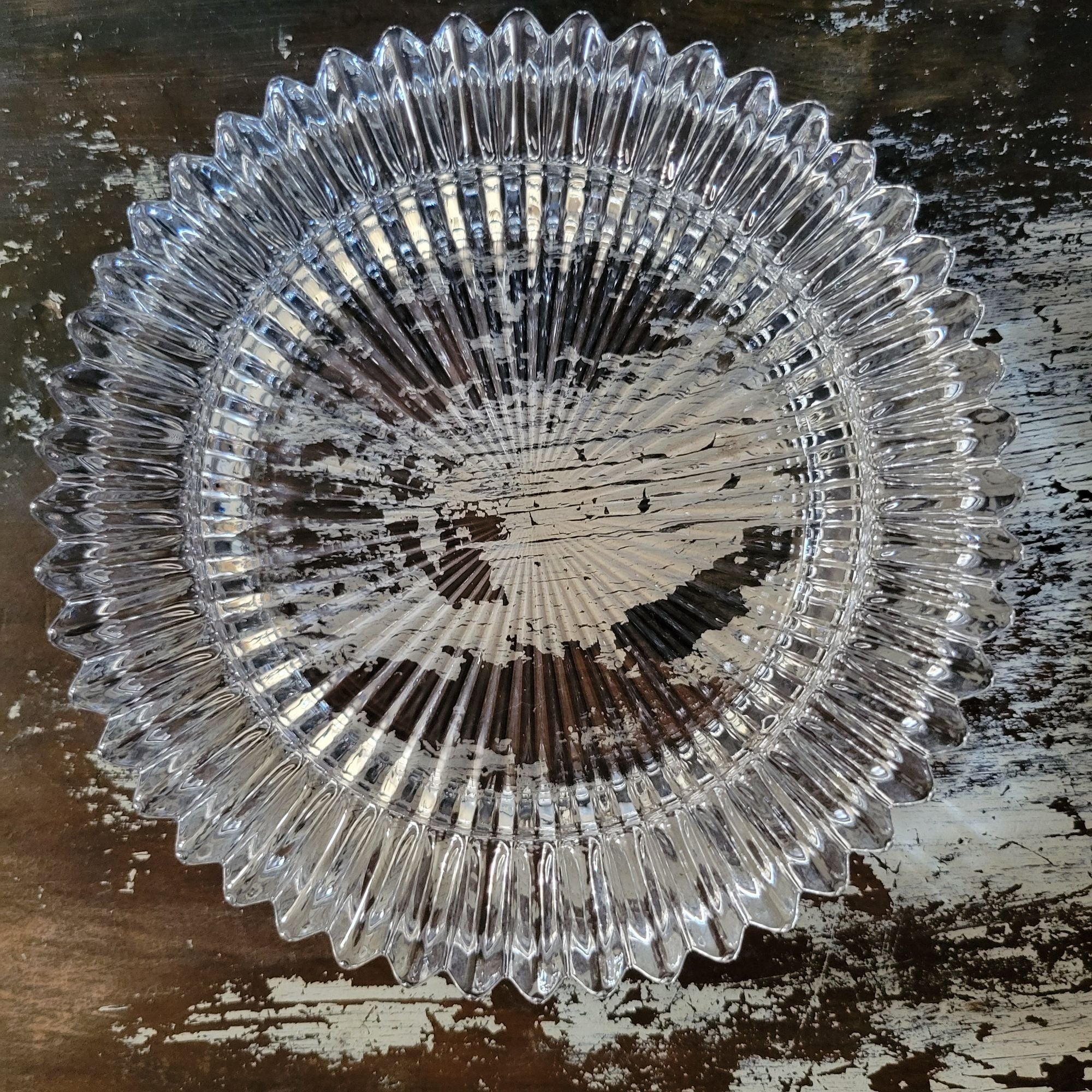 Vintage Mikasa Diamond Fire Wine Bottle Coaster, Pillar Candle Holder