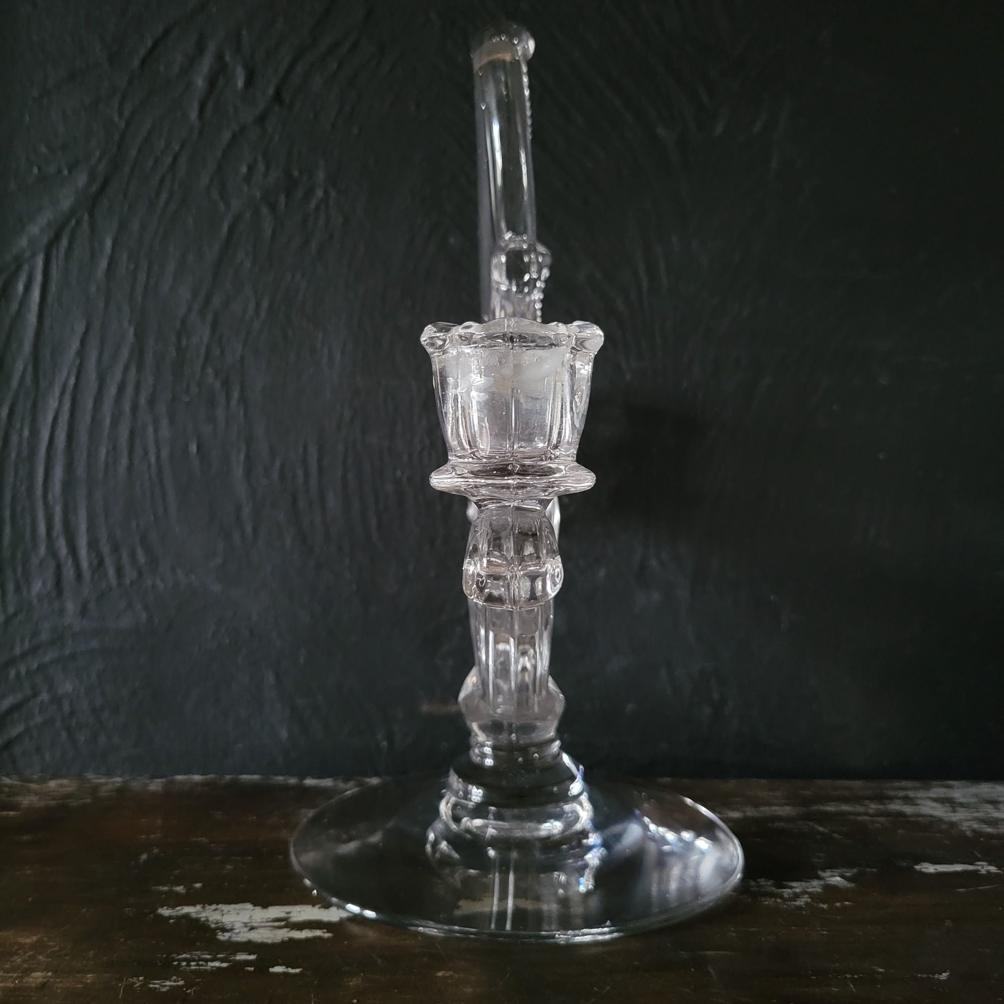 Vintage Heisey Flame Double Candle Holder