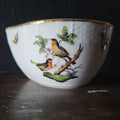 Herend Rothschild Birds Bowl Insects Butterfly Pattern #6000 RO, 5 Inches *Read