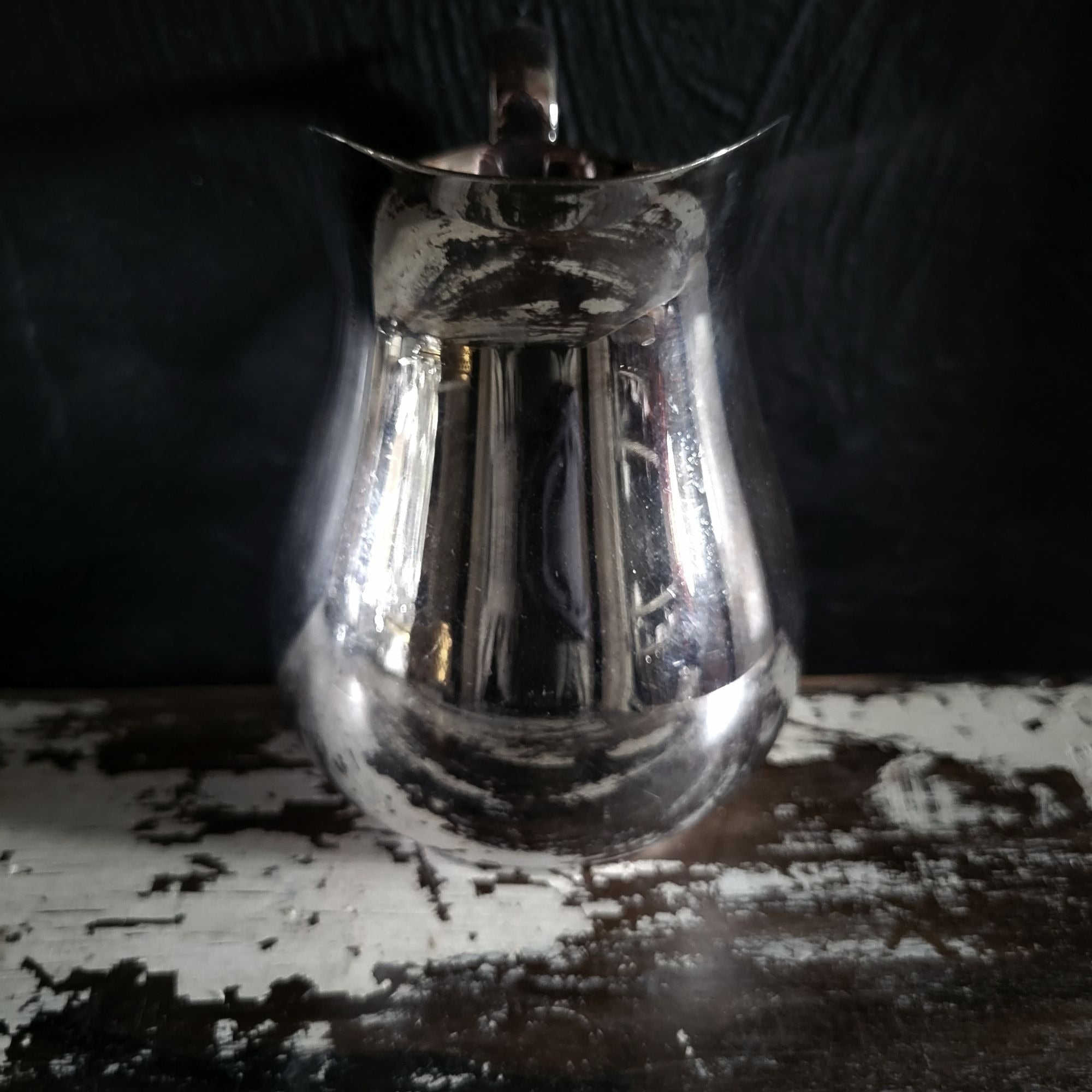 Vintage Reed & Barton #967 Silverplate Pitcher, Creamer, Jug - 16 oz