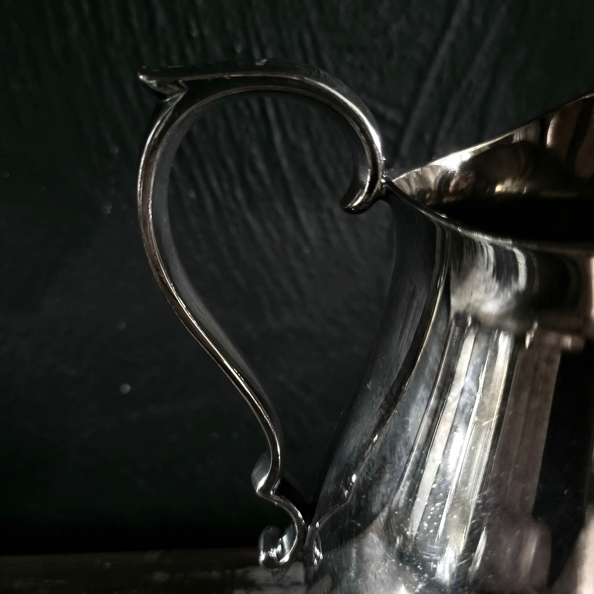 Vintage Reed & Barton #967 Silverplate Pitcher, Creamer, Jug - 16 oz