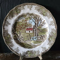 Vintage Johnson Brothers The Friendly Village Salad Plate "The Stone Wall"