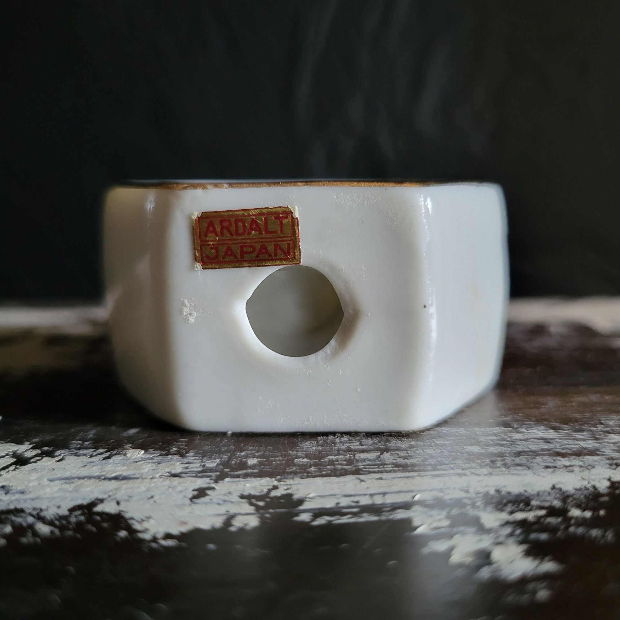 Ardalt Porcelain Napkin Ring/Place Card Holder Butterfly Ladybug Strawberry
