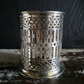 Wilcox International Openwork Silverplate Chili Sauce Holder 751 Vtg Tableware