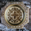 Vintage Italian Florentine Octagonal Catchall Dish Baroque Design Plastic *Read