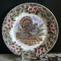 Queen’s "Thanksgiving" Dinner Plate Myott Factory Archive Turkey Fall Decor