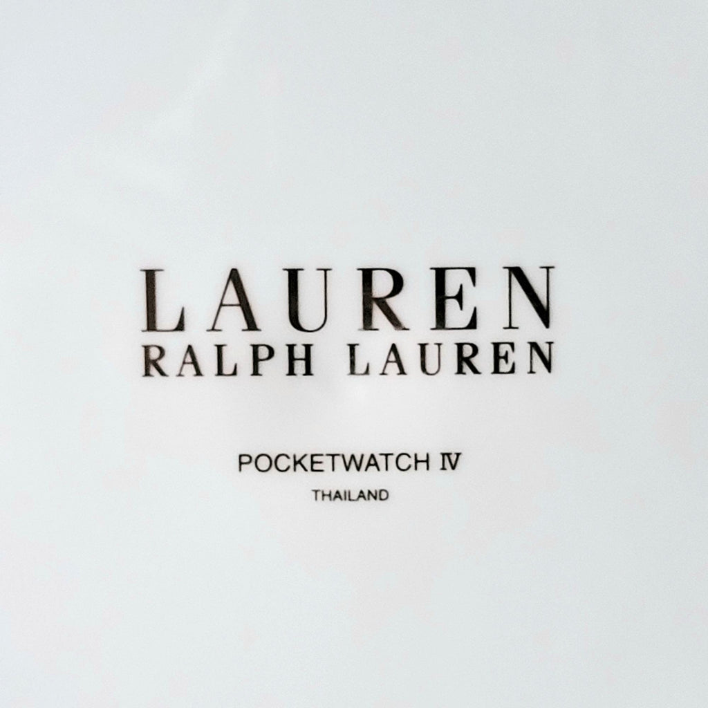 Discontinued Lauren Ralph Lauren Pocketwatch IV Clock Plate 9.125", Plate Wall