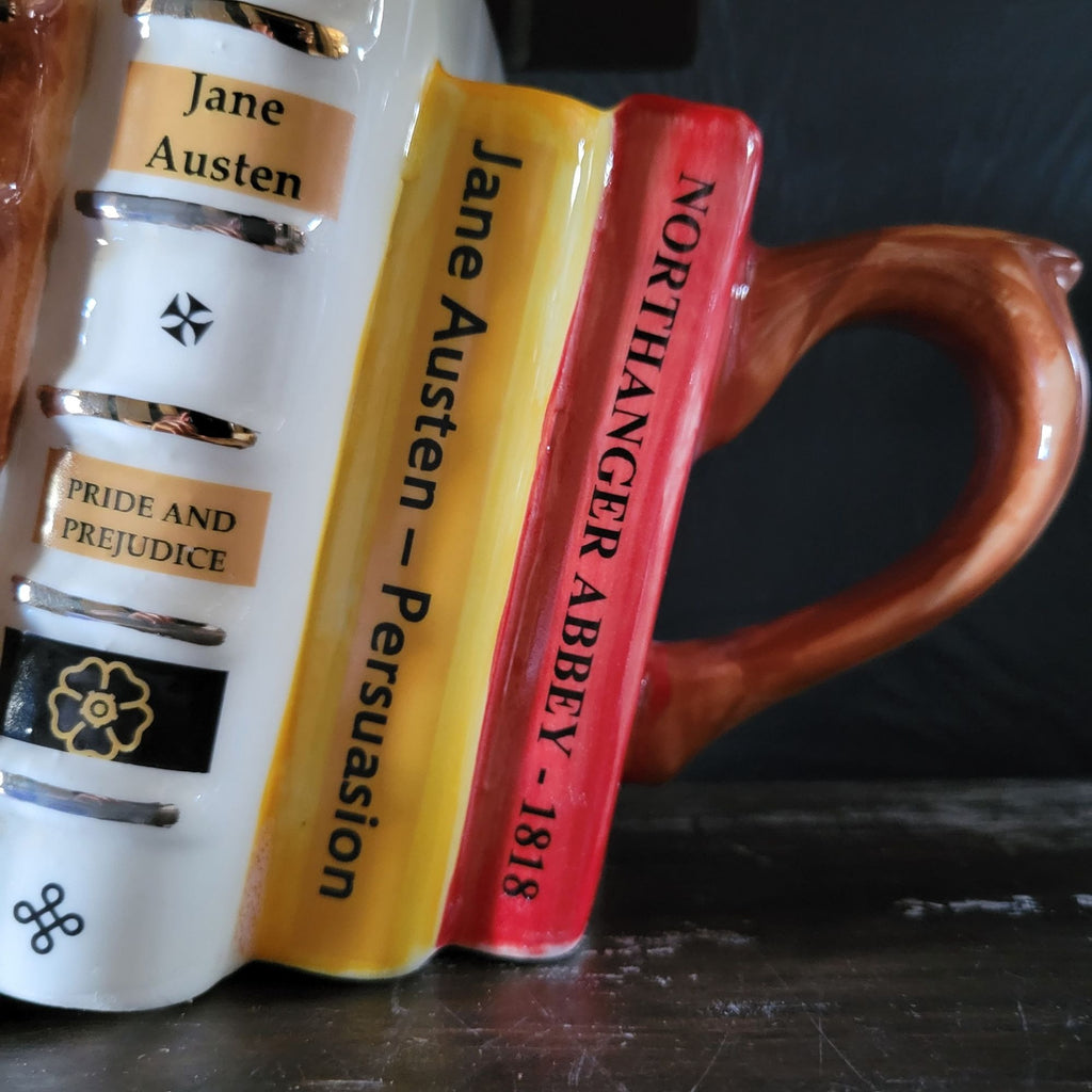Carters Of Suffolk Jane Austen Books Decorative Teapot, Book Lover Gift