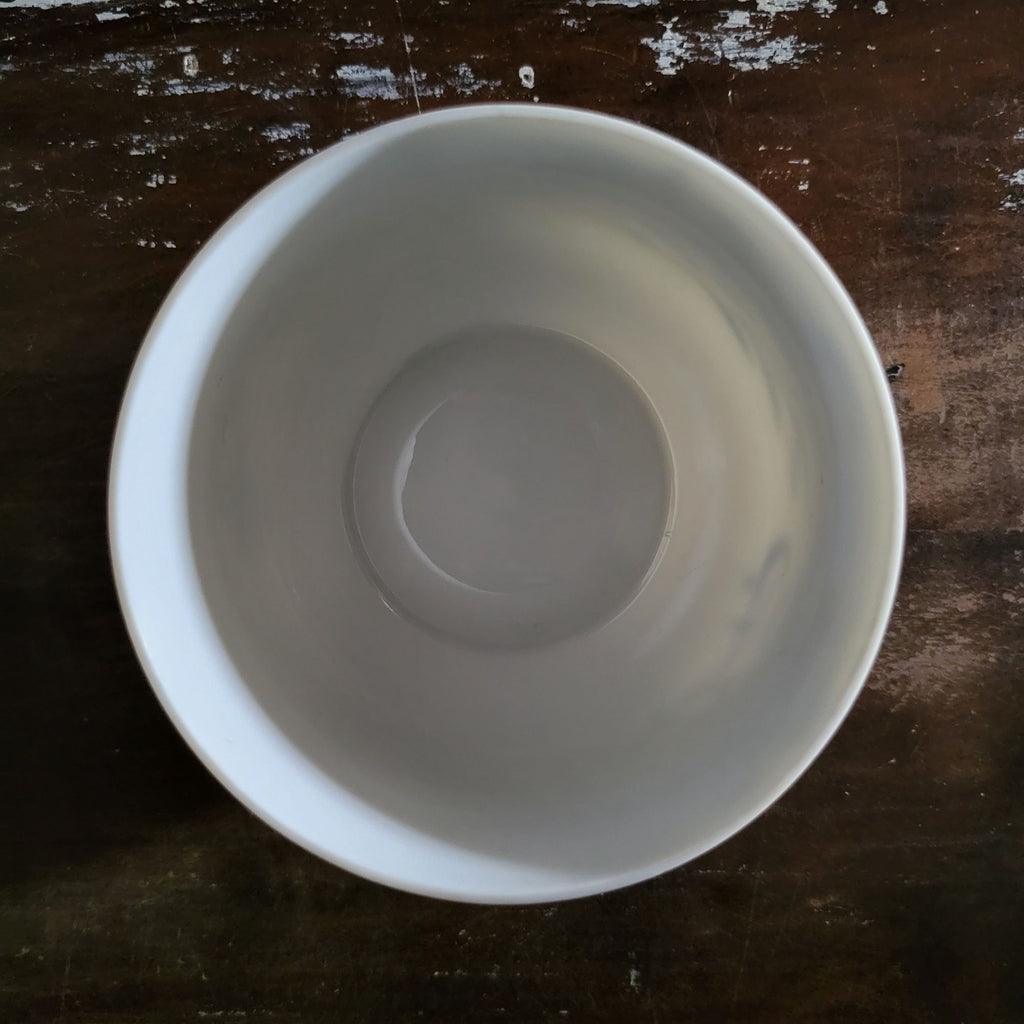 Small Antique Oscar Schaller Winterling Bavaria Blue Onion Porcelain Bowl