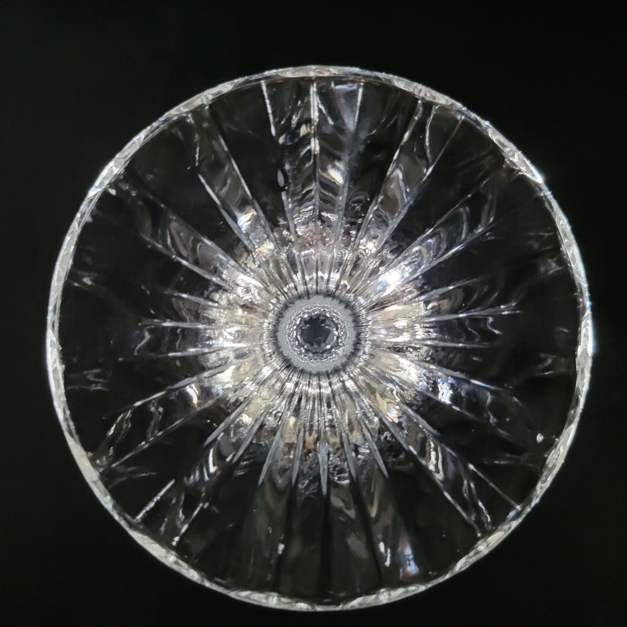 Vintage Cristal d'Arques Durand Bretagne Crystal Champagne Flute Vtg Stemware
