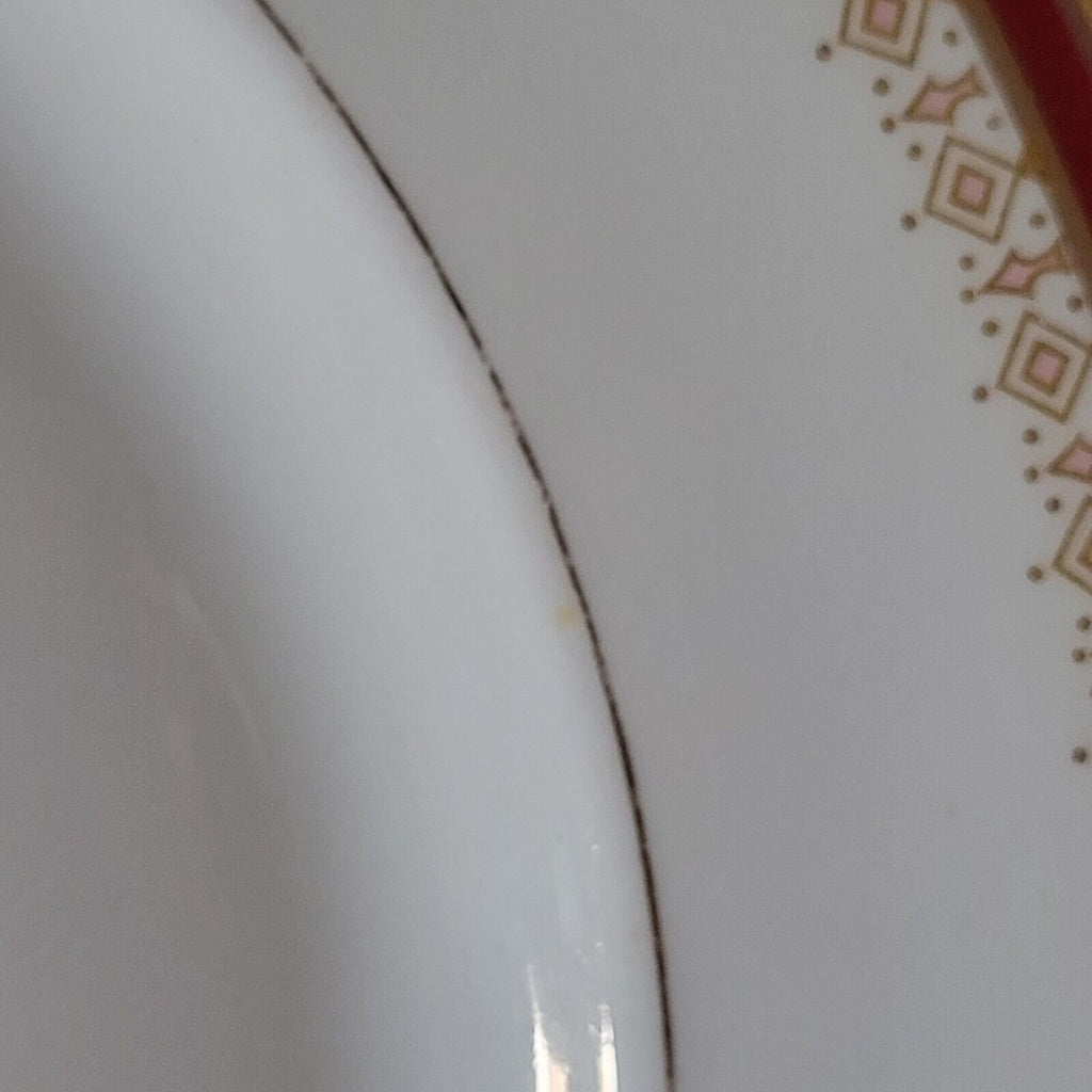 Antique Syracuse China OP Co. "Hiawatha In Canoe" 10.25" Dinner Plate