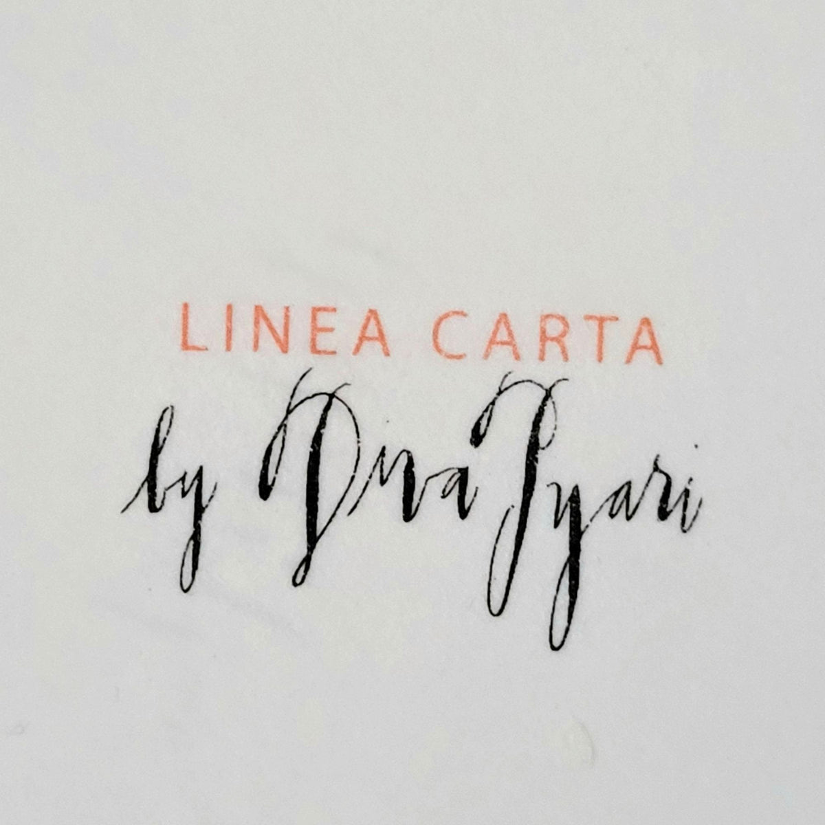 Anthropologie Linea Carta “Dd Delightful” 6.375" Pug Dog Plate By Diva Pyari