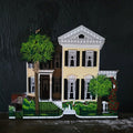 Vtg Wooden Forsyth Park Inn Savannah Georgia By The Cats Meow Collectibles