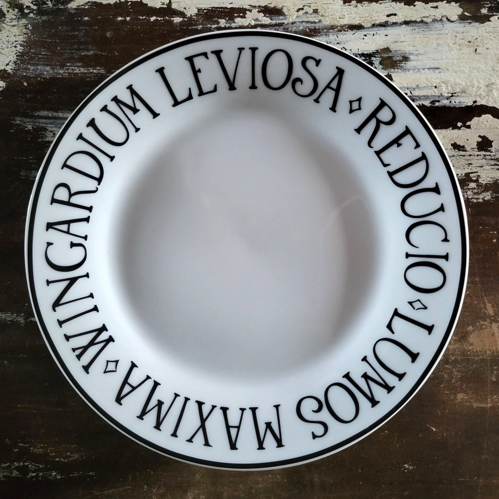 Pottery Barn Harry Potter Incantation Tid Bit Plate Salad Plate