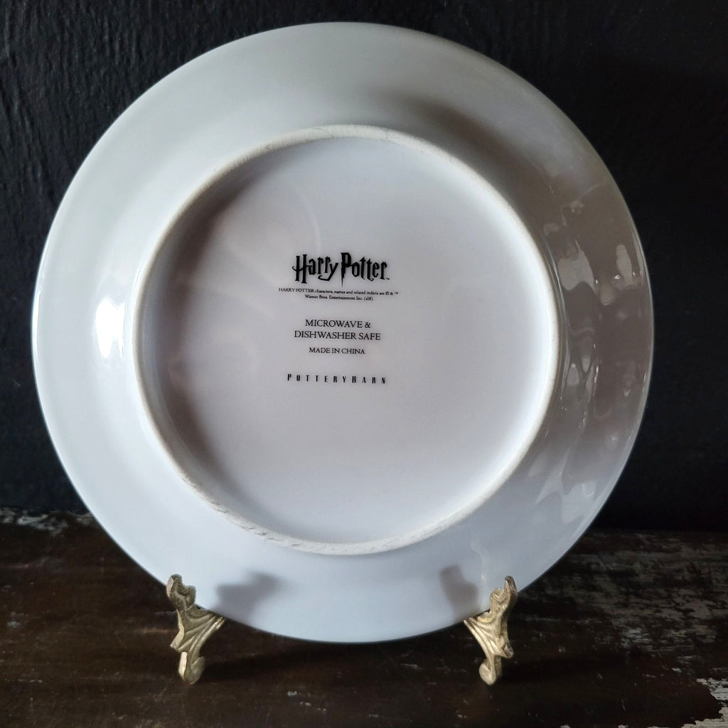 Pottery Barn Harry Potter Incantation Tid Bit Plate Salad Plate