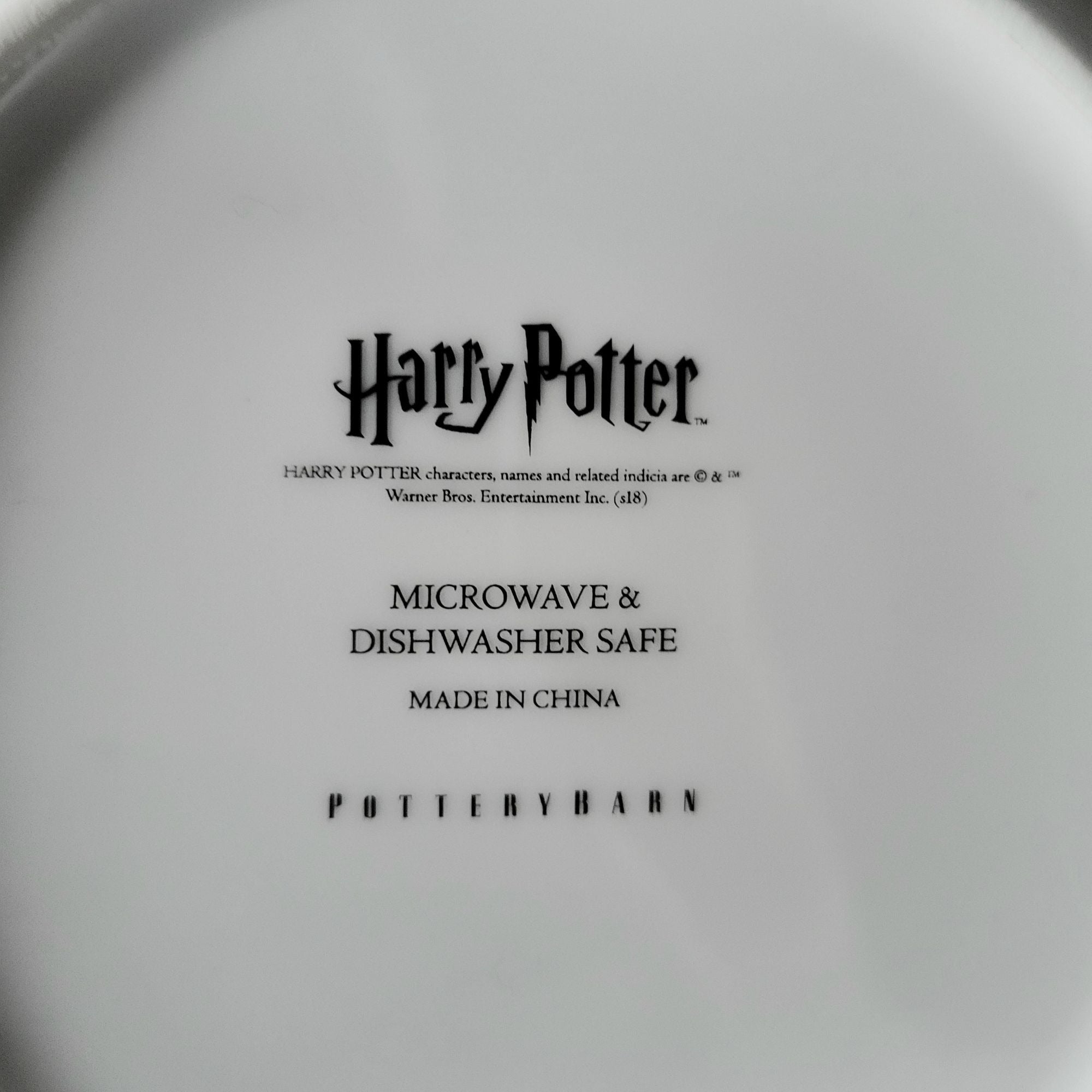 Pottery Barn Harry Potter Incantation Tid Bit Plate Salad Plate