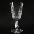 Vintage Waterford Crystal Kenmare Claret Wine Goblet 6.75" Cut Diamond Design