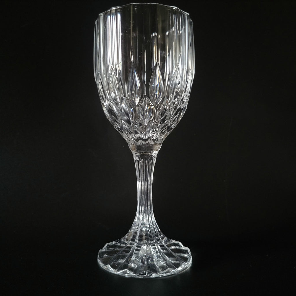 Vintage Cristal d'Arques-Durand Bretagne Crystal Wine Glass Vtg Stemware