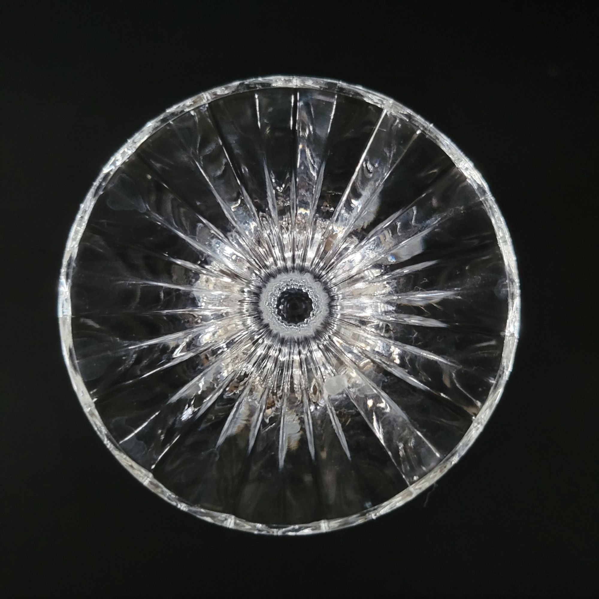 Vintage Cristal d'Arques-Durand Bretagne Crystal Wine Glass Vtg Stemware