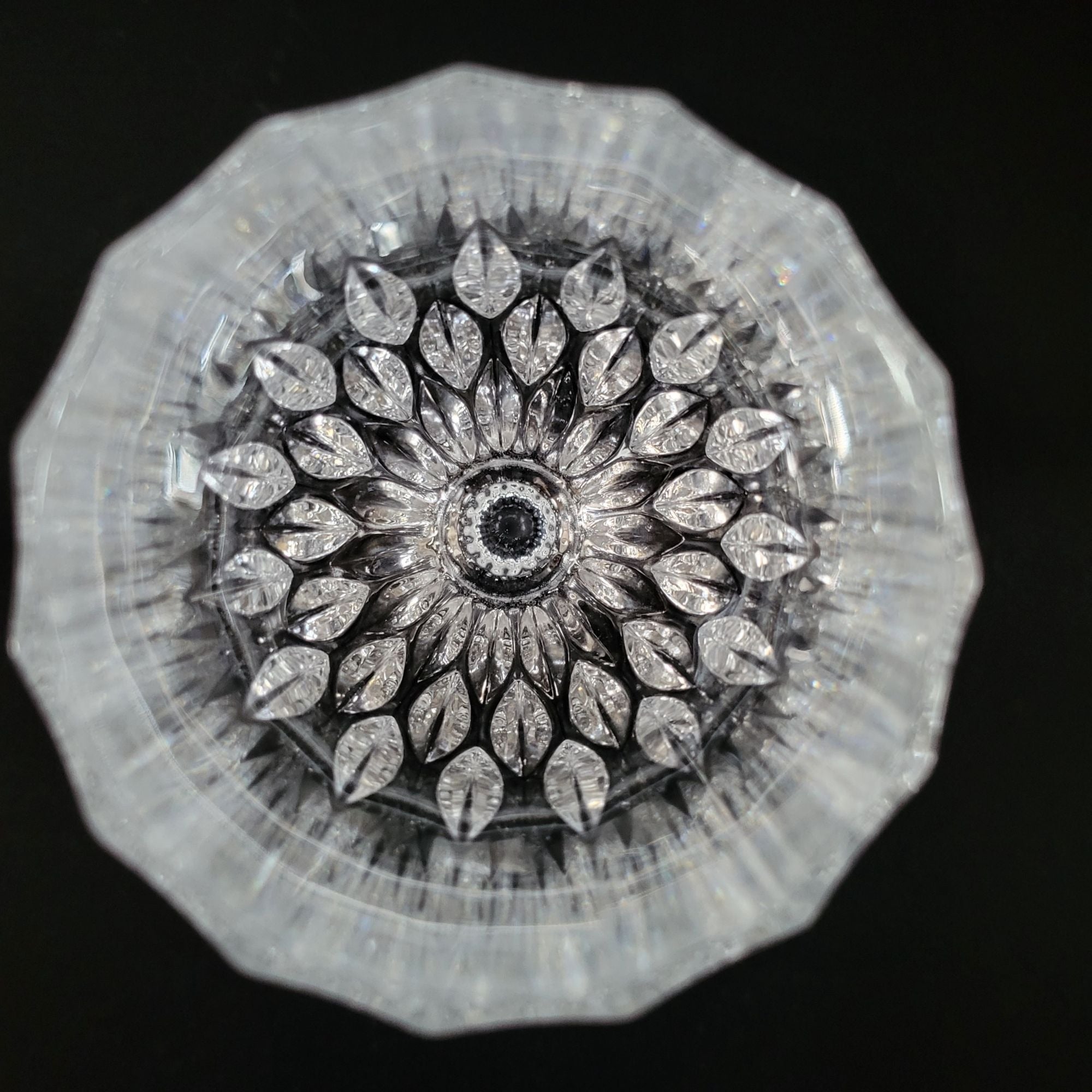 Vintage Cristal d'Arques-Durand Bretagne Crystal Wine Glass Vtg Stemware