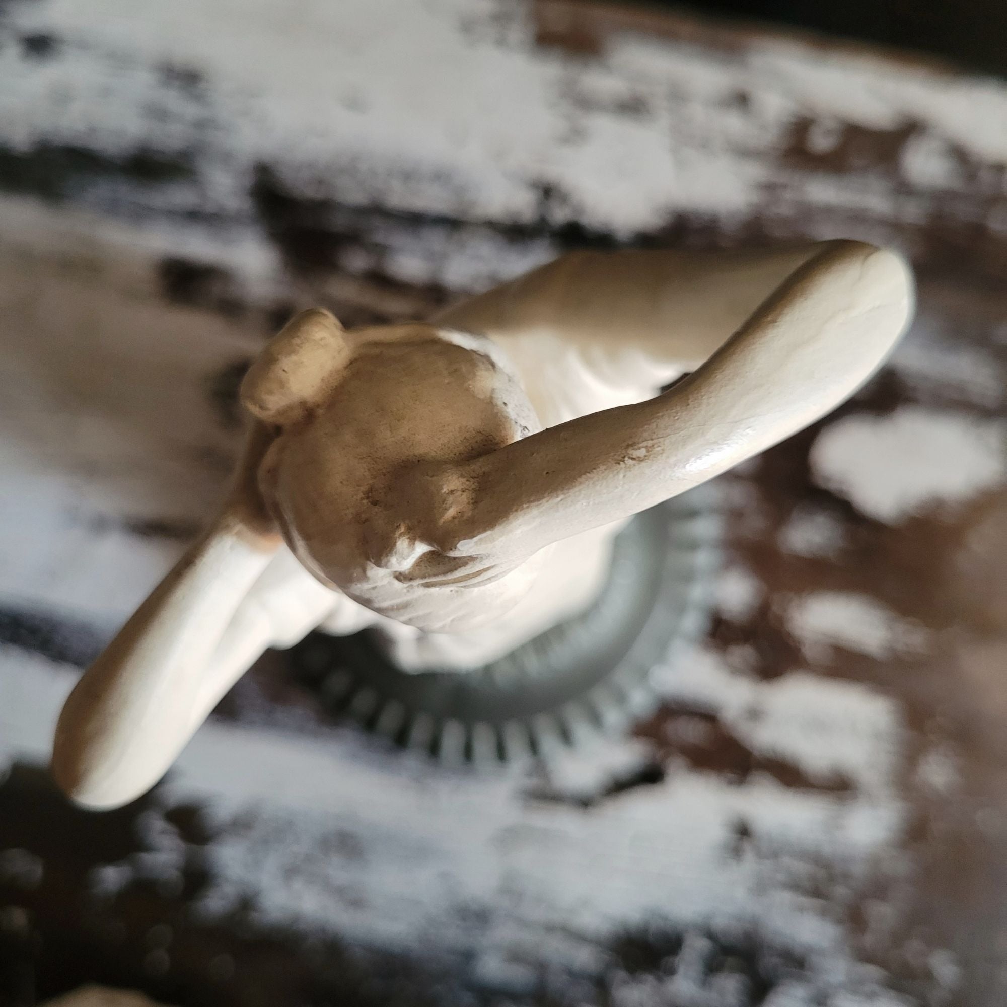 Vintage Grand Tour Neoclassical Plaster Goddess Figure Decorative Base (2 of 2)