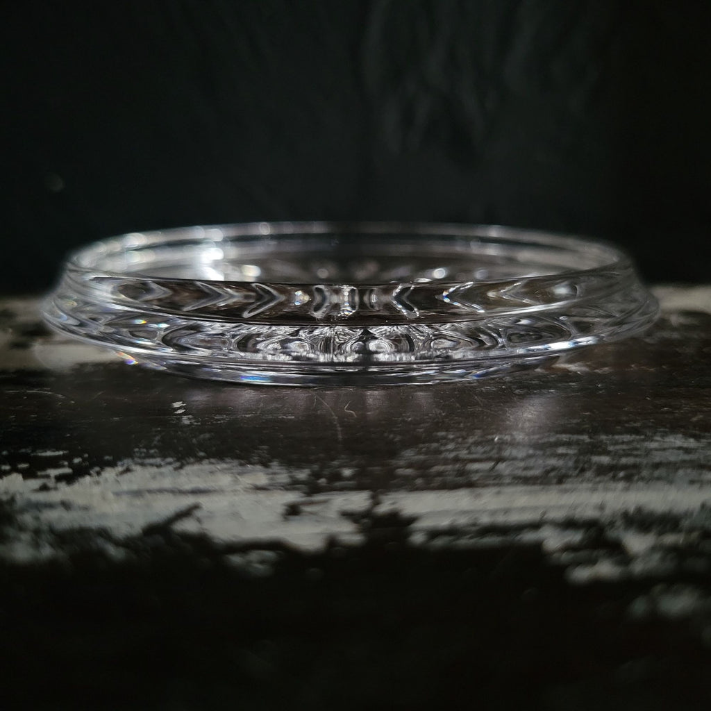 Set Of 6 Vtg Nachtmann Bleikristall Crystal Coasters Sunburst Design W. Germany