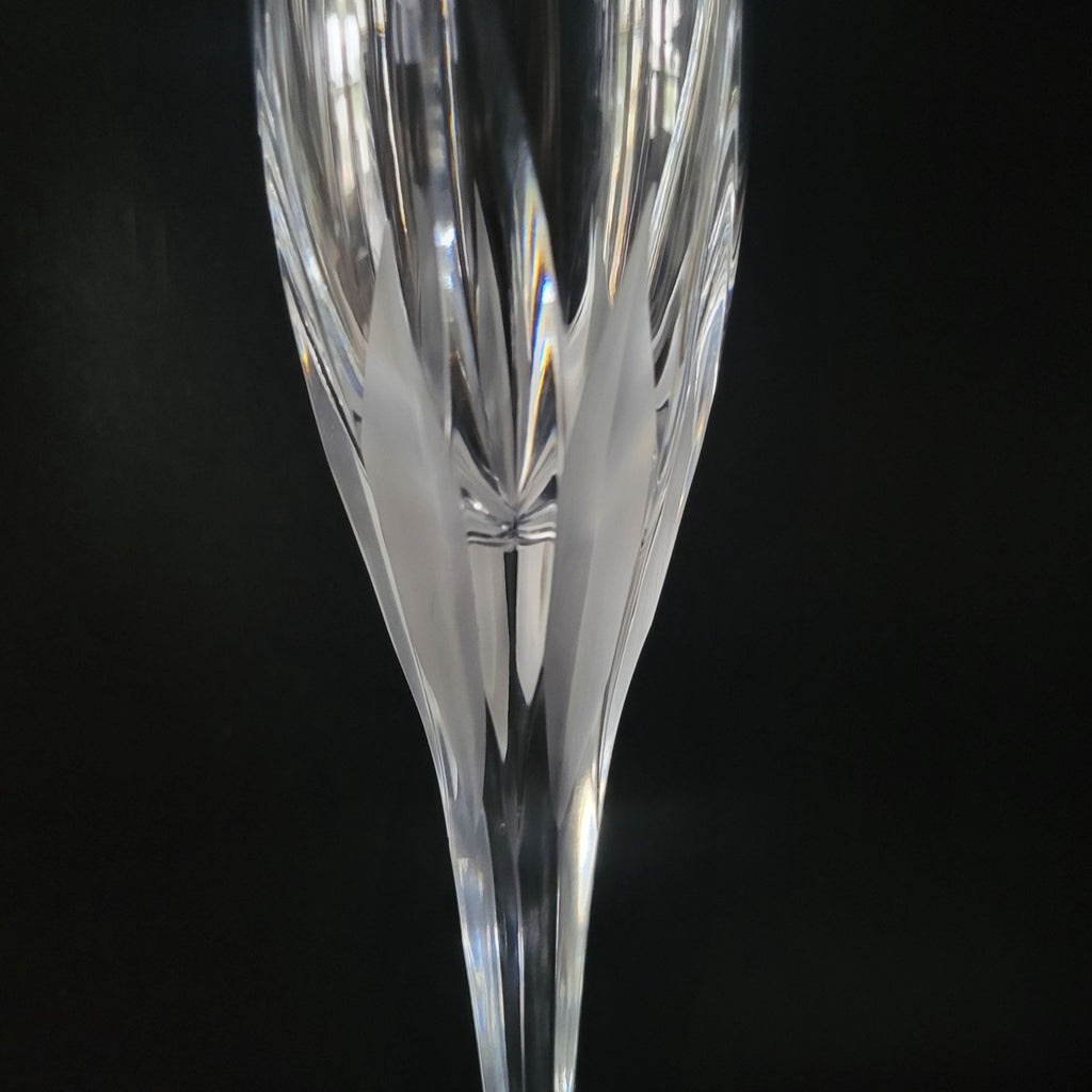 Vintage Mikasa Flame D'Amore Fluted Champagne Glass, Elegant Champagne Flute