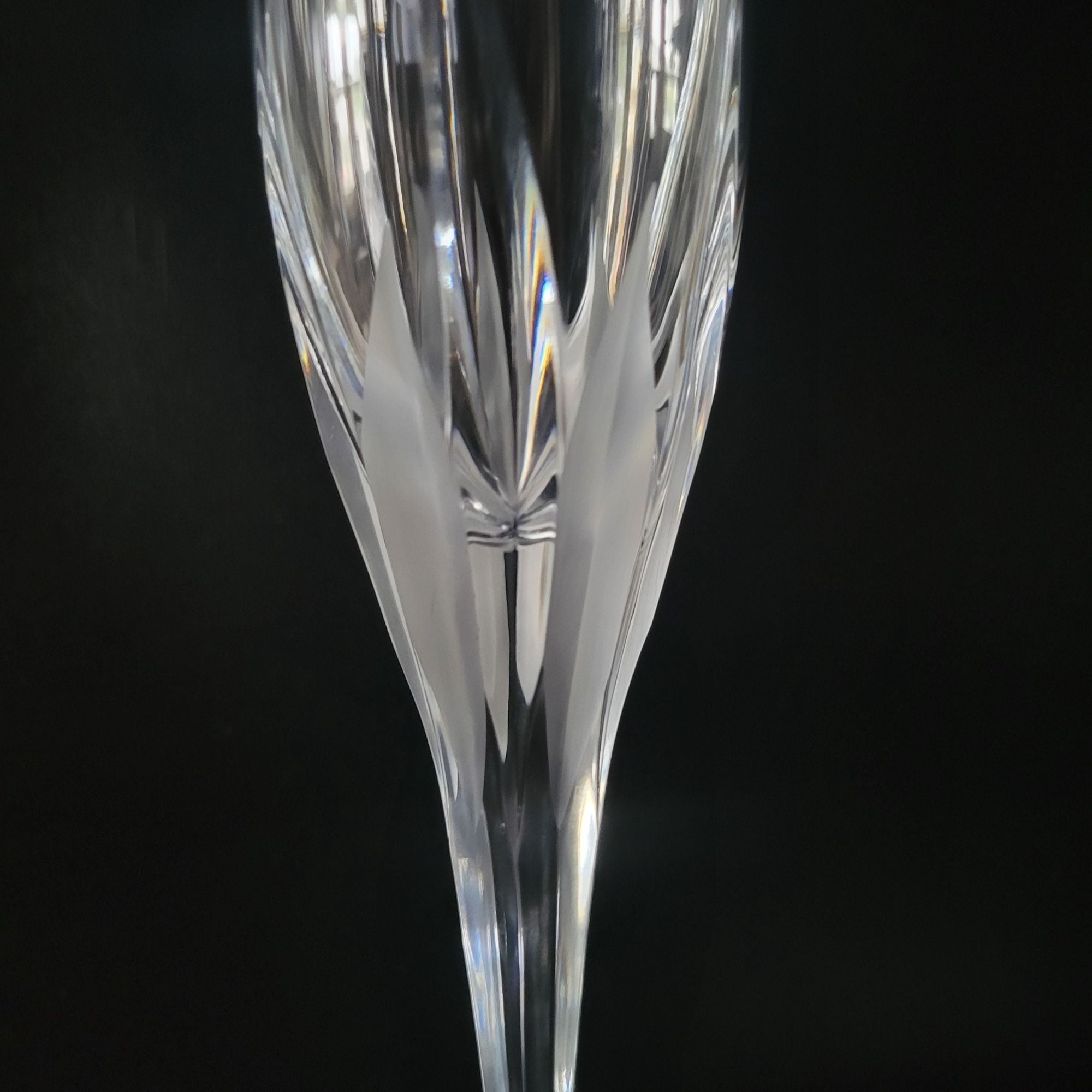 Vintage Mikasa Flame D'Amore Fluted Champagne Glass, Elegant Champagne Flute