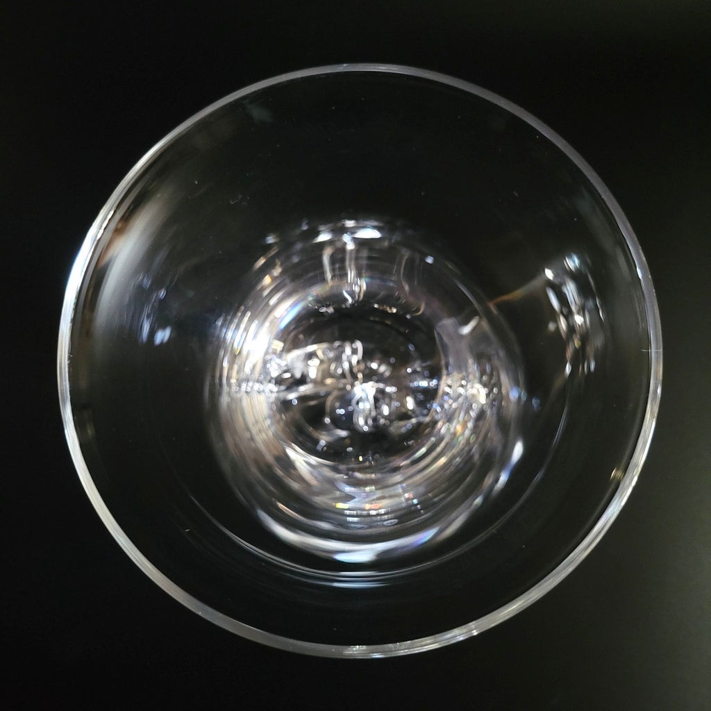 Vintage Steuben Snail Vase By George Thompson, Vintage Crystal Vase
