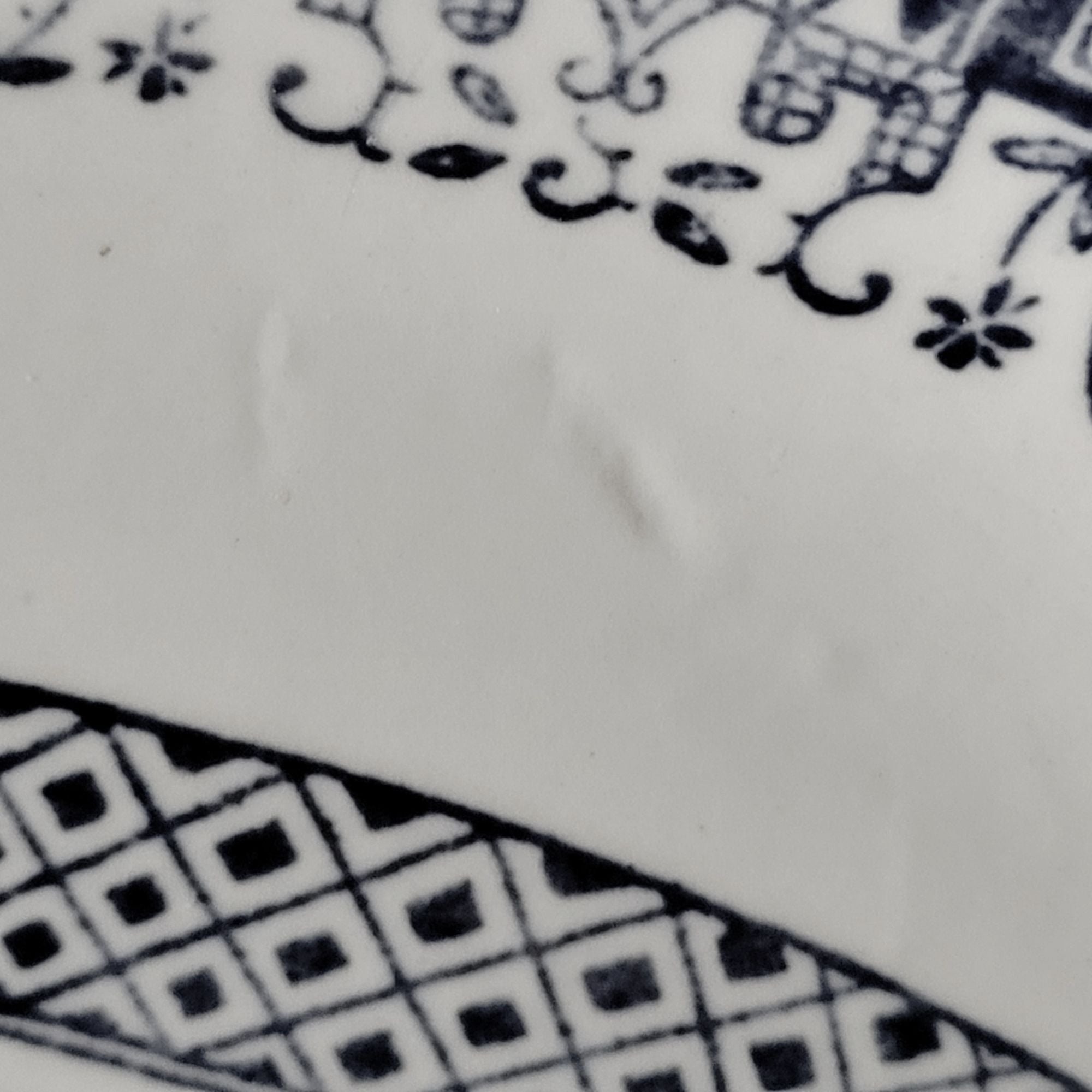 Vintage Blue Willow Homer Laughlin China Blue and White Oval Platter 13x10