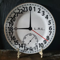 Discontinued Lauren Ralph Lauren Pocketwatch I Clock Plate 9.125", Plate Wall
