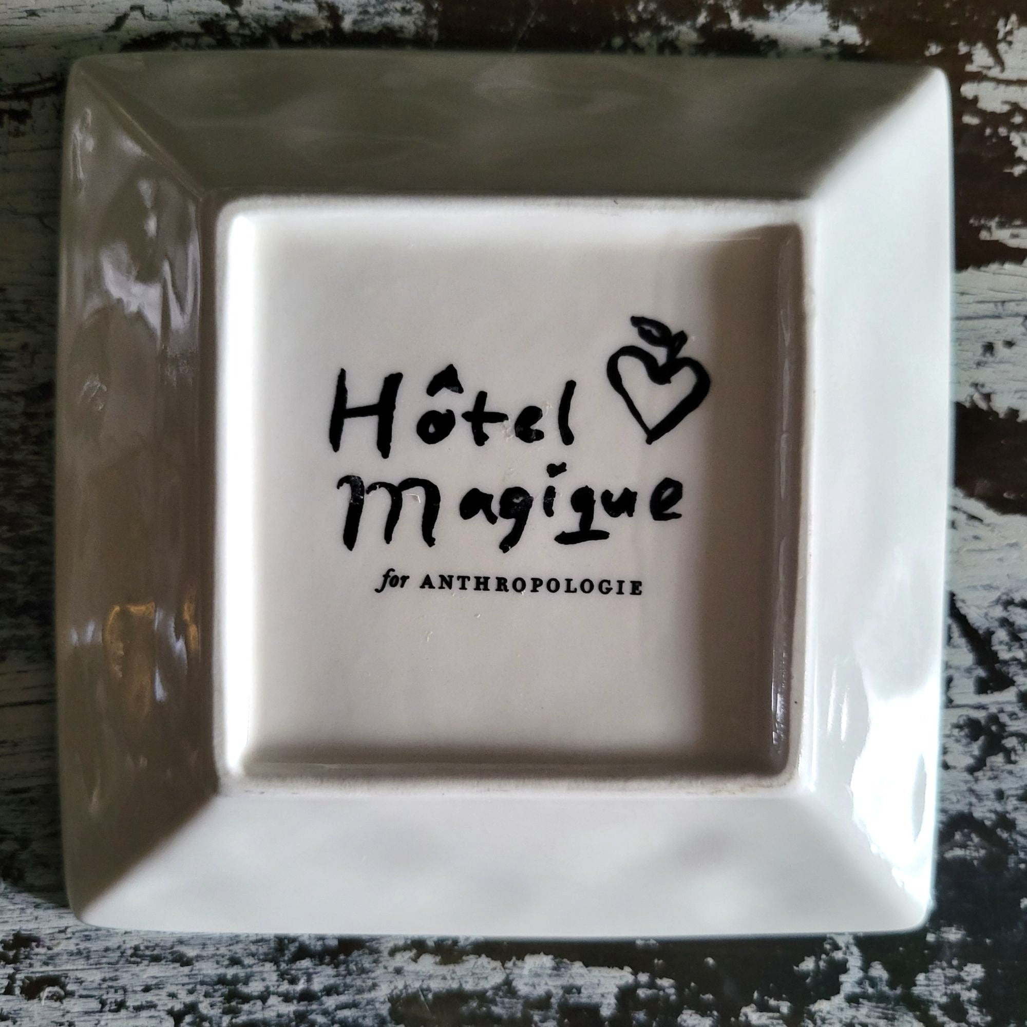 "Say Something In French" Trinket Dish By Hotel Magique For Anthropologie