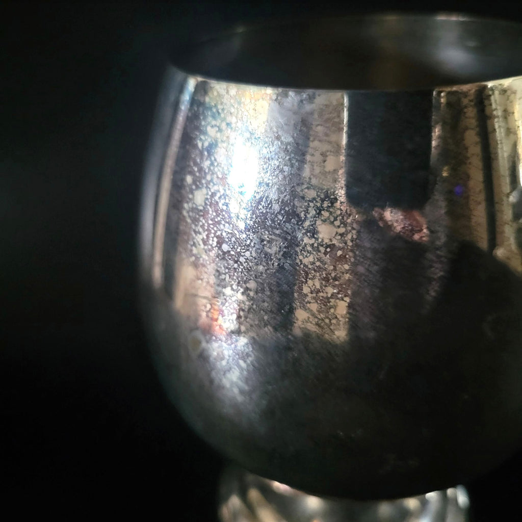 Vintage Silverplate Trophy Cup Snifter Men's Singles "B" Winner 1981 Don Berg