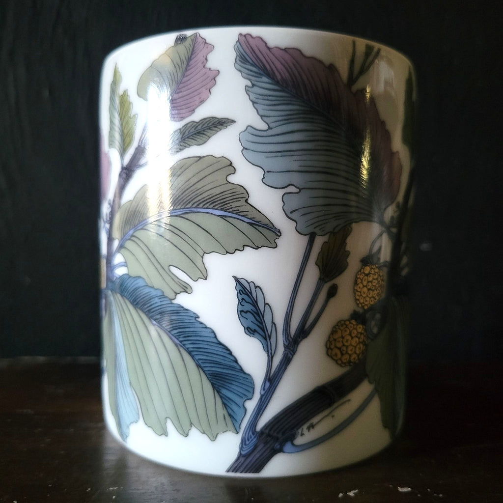 Früchte Vase By Alain Le Foll Rosenthal Studio Line Round Vase Botanical Design