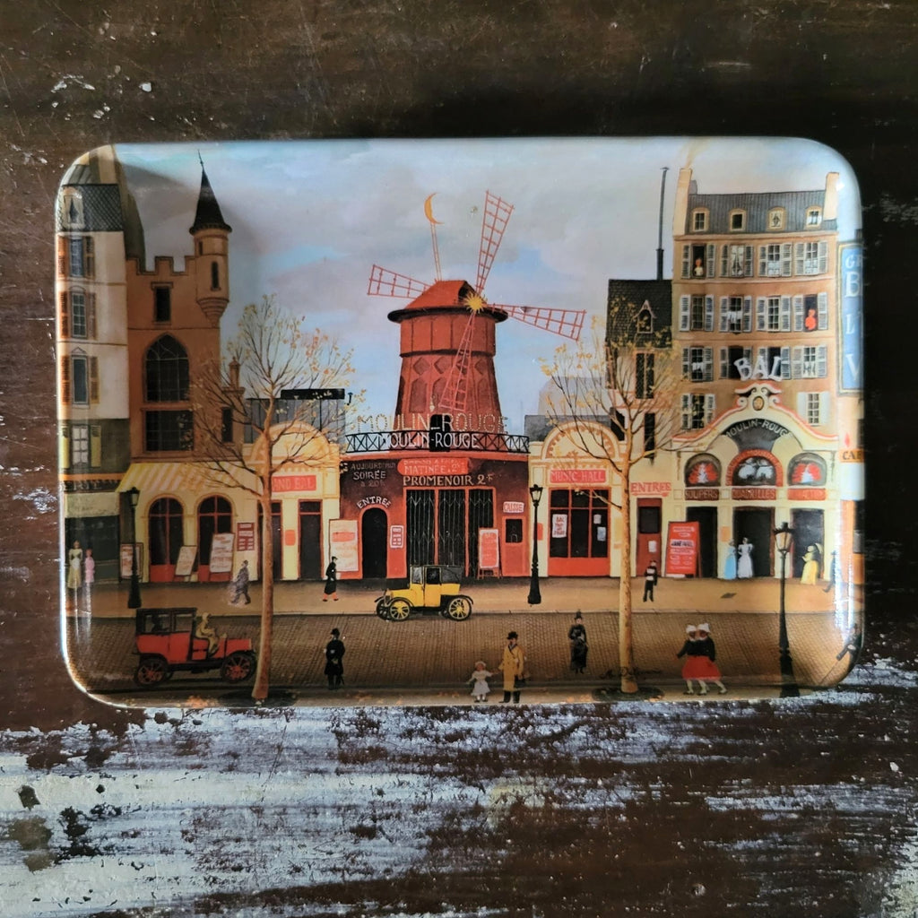 Michel Delacroix “Moulin Rouge” Melamine Tray Made In Italy By Melel