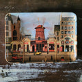 Michel Delacroix “Moulin Rouge” Melamine Tray Made In Italy By Melel