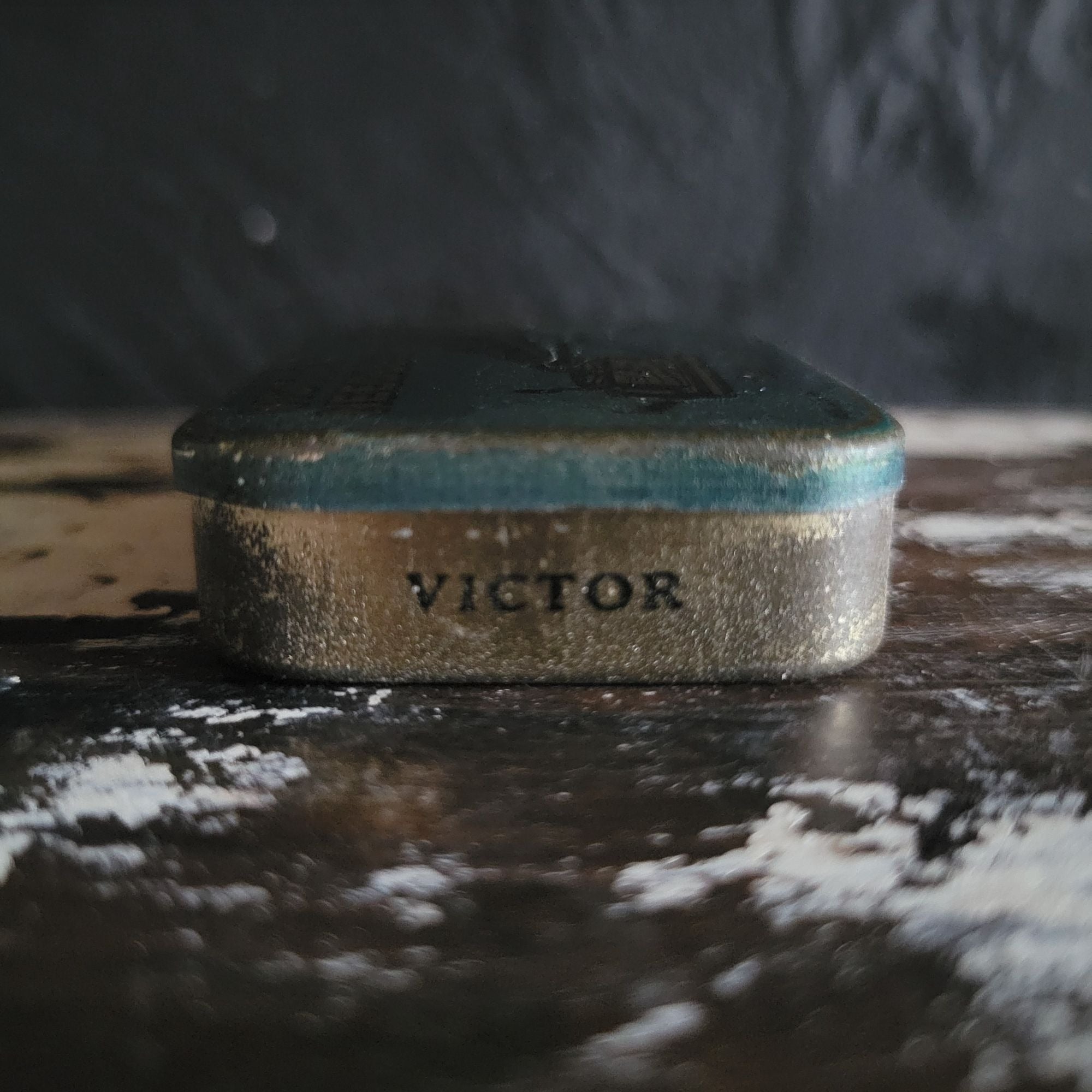 Antique Victor Needles Tin Victor Talking Machine Co Antique Advertising *Empty