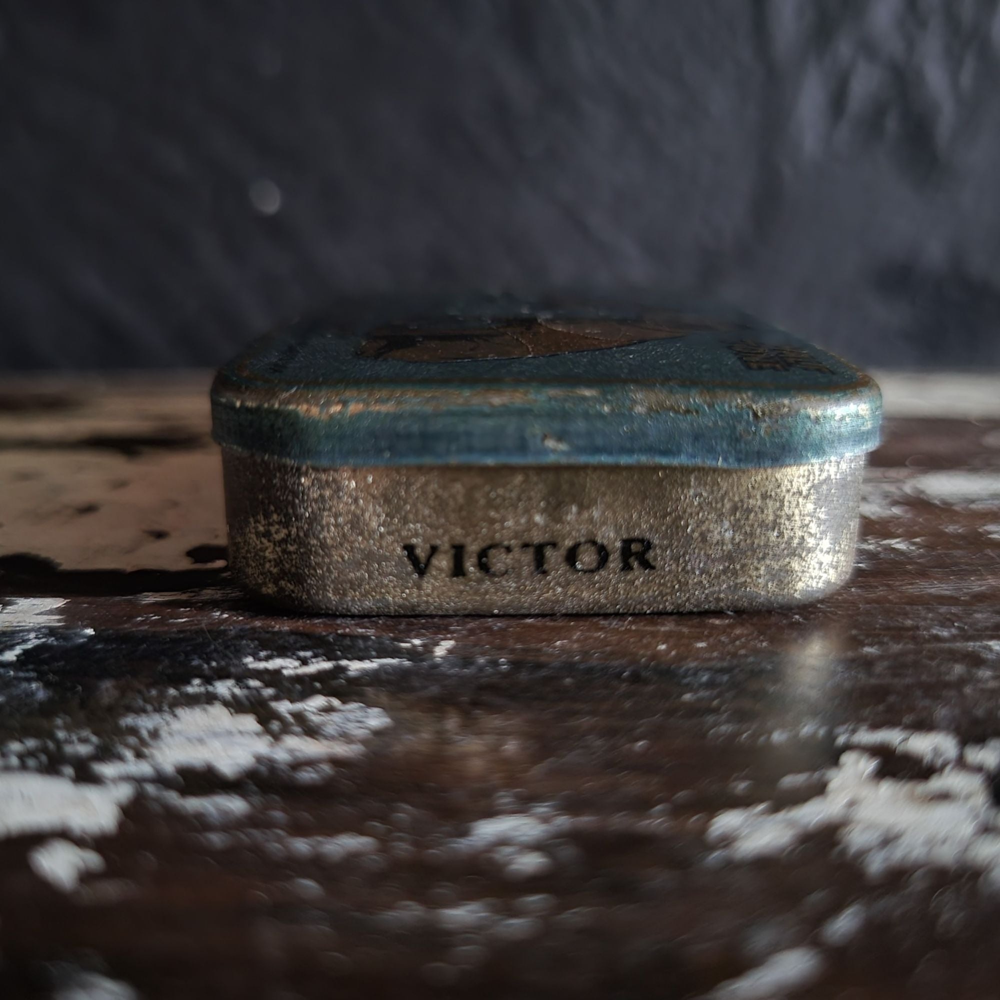 Antique Victor Needles Tin Victor Talking Machine Co Antique Advertising *Empty