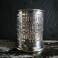 Vintage Sheffield Silver Co Openwork Silverplate Cup Holder #50 EPC