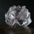 Vintage Orrefors Sweden Crystal Artichoke Nimbus Votive Candle Holder Tea Light