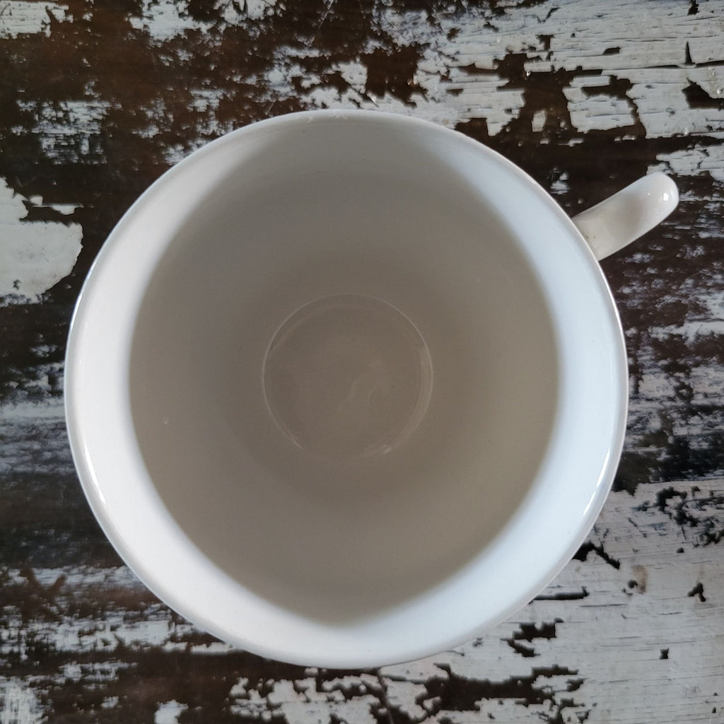 Vintage Liberty Blue Teacup Staffordshire Ironstone England, Paul Revere's Ride