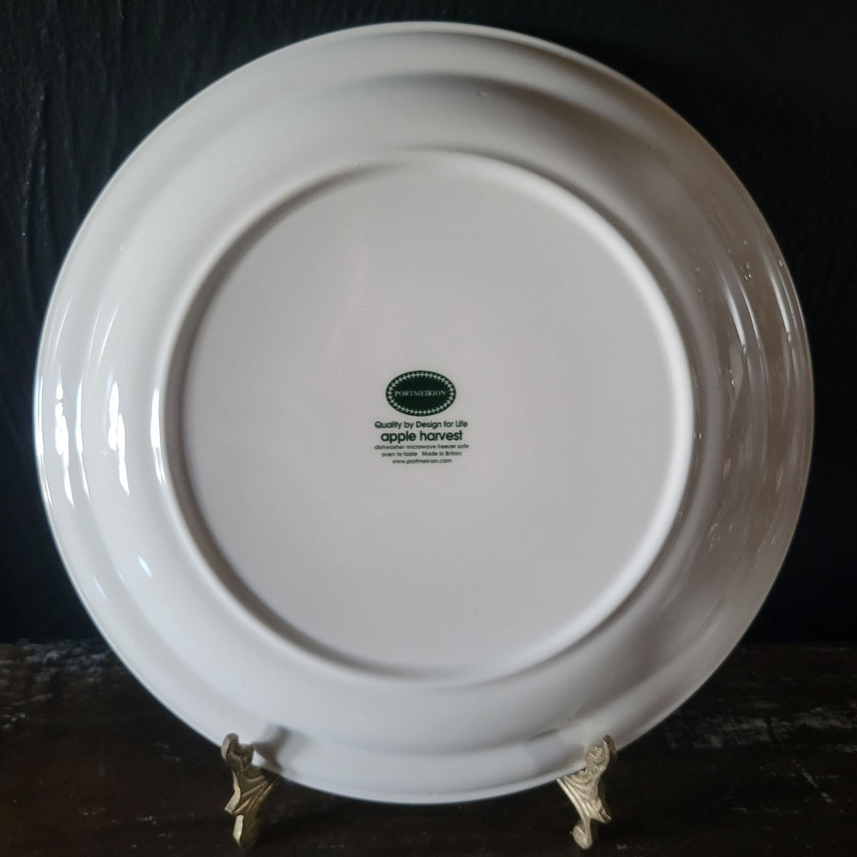 Portmeirion Apple Harvest Salad Plate 8.5" Botanical Plate Wall English *Read