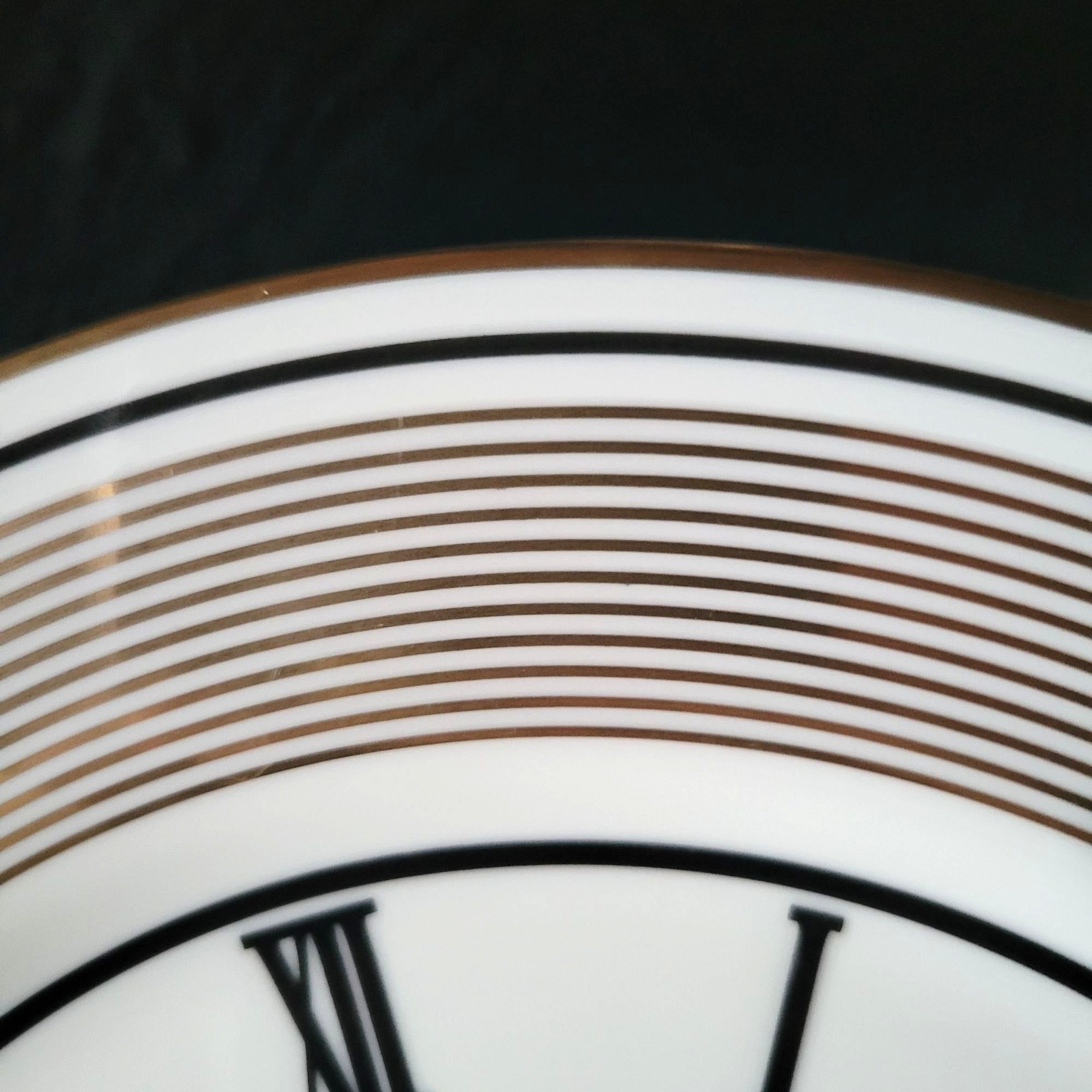 Discontinued Lauren Ralph Lauren Pocketwatch III Clock Plate 9.125", Plate Wall