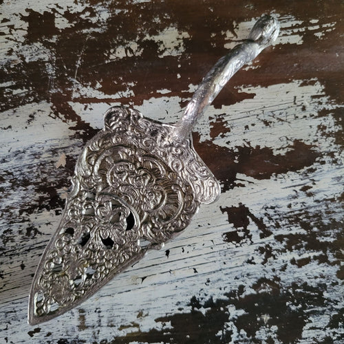 Antique Italian Ornate Pastry Server Cake Server With Filigree Design